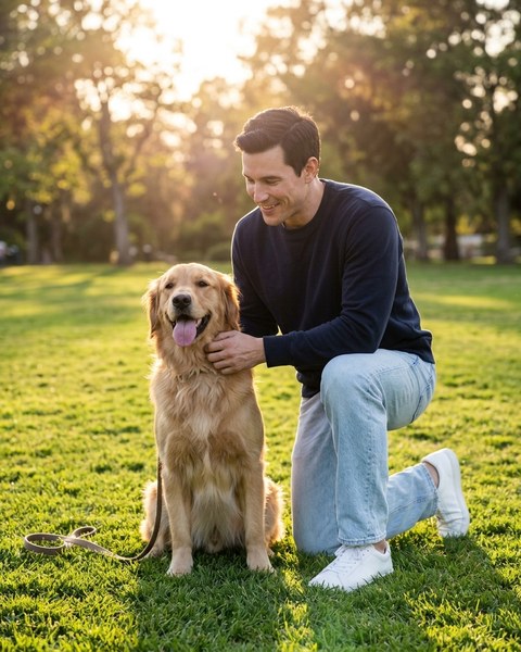 Dog Lover style, an example of a DatifyAI photo for OkCupid slot 4